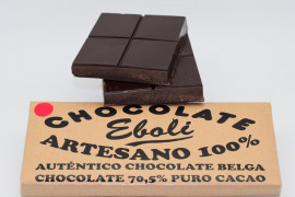 Tableta chocolate negro 70% de cacao 500grs