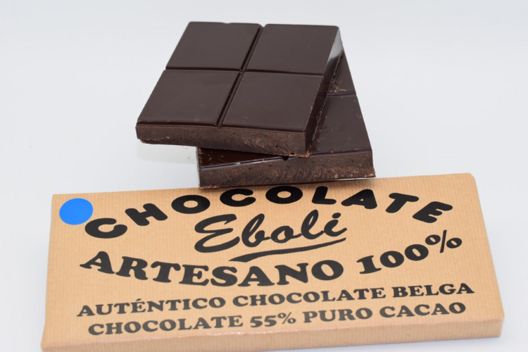 Tableta chocolate negro 55% de cacao 500grs